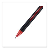 uniball® Jetstream 101 Hybrid Gel Pen, Stick, Bold 1 mm, Red Ink, Black/Red Barrel, Dozen (UBC1768013) 1 Dozen