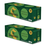 Seagram's® Ginger Ale, 12 oz Can, 24/Carton (CCR222445) Case of 24