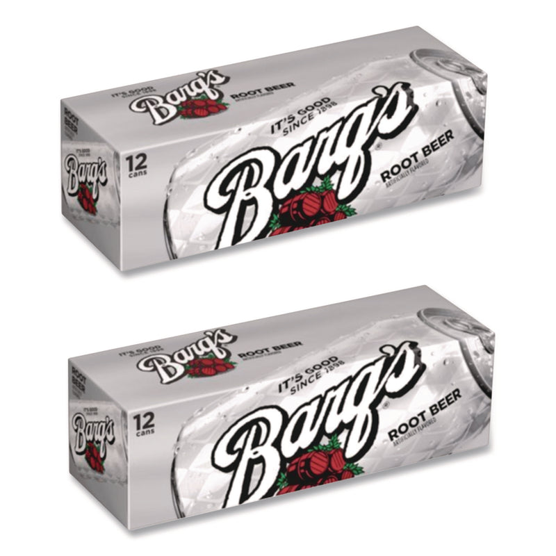 Barq's® Root Beer, 12 oz Can, 24/Carton (CCR637877) Case of 24