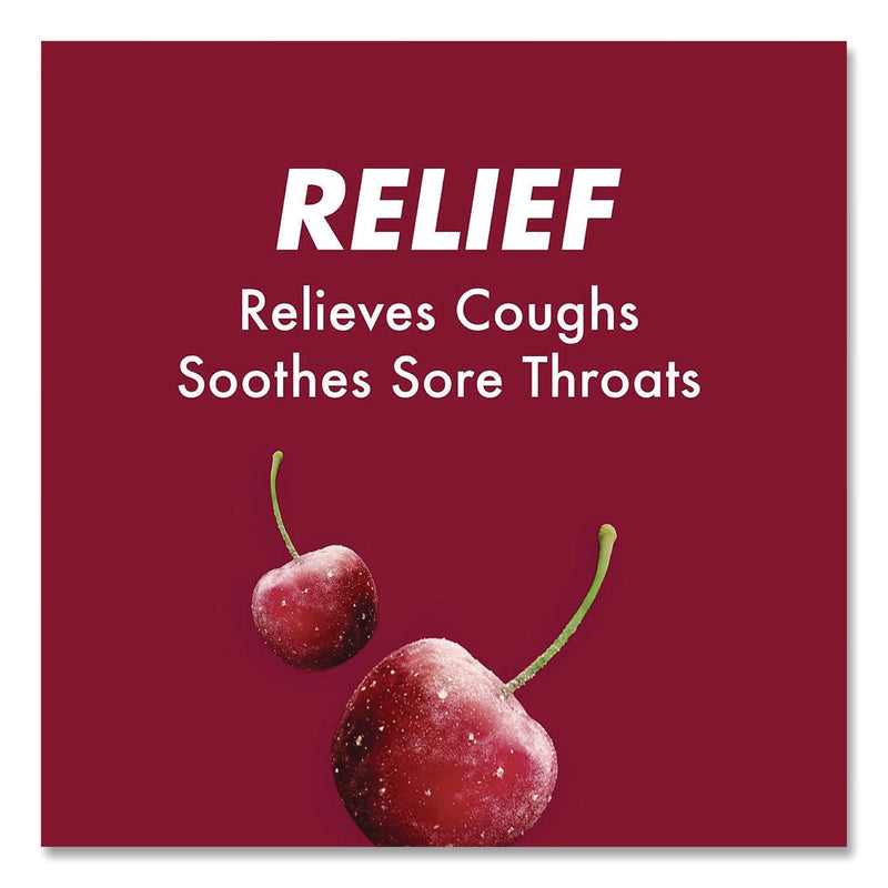 Halls Relief Menthol Cough Suppressant - Oral Anesthetic, Cherry, 30/Pack (LIL621825221OWN) Pack of 30