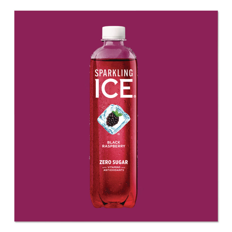 Sparkling ICE® Variety Pack Sparkling Water, Cherry Limeade/Black Raspberry/Orange Mango/Kiwi Strawberry, 17 oz Bottle, 12/Pack (TKR1587979) Each