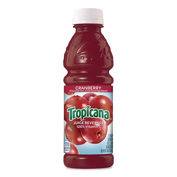 Juice Beverage, Cranberry, 10 oz Bottle, 24/Carton (TPA913717) Case of 24