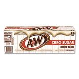 A&W® Zero Sugar Root Beer, Vanilla, 12 oz Can, 24/Carton (DPP1564416) Case of 24