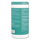 Perk™ Disinfecting Wipes, 7 x 8, Fresh, White, 75 Wipes/Canister, 6/Carton (PRKPK56664CT) Case of 6