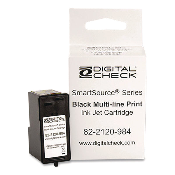 Digital Check® 822120984 MICR High-Yield Ink, Black (BUR822120984) Each