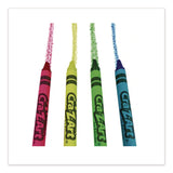 Cra-Z-Art® Crayons, 4 Assorted Colors, 4/Box, 12 Boxes/Pack (CZA1021748) Pack of 48