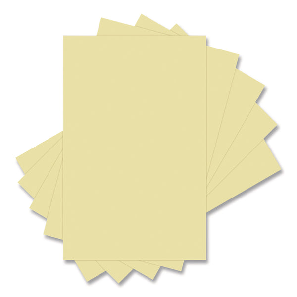 Lettermark™ Colors 30% Recycled Multipurpose Color Paper, 20 lb Bond Weight, 11 x 17, Canary, 500/Ream (DMR94293RM) 1 RM