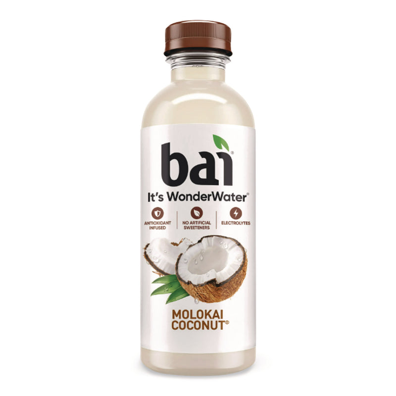Bai Antioxidant Infused Beverage, Cocofusions Molokai Coconut, 18 oz Bottle, 12/Carton (DPP2712519) Case of 12