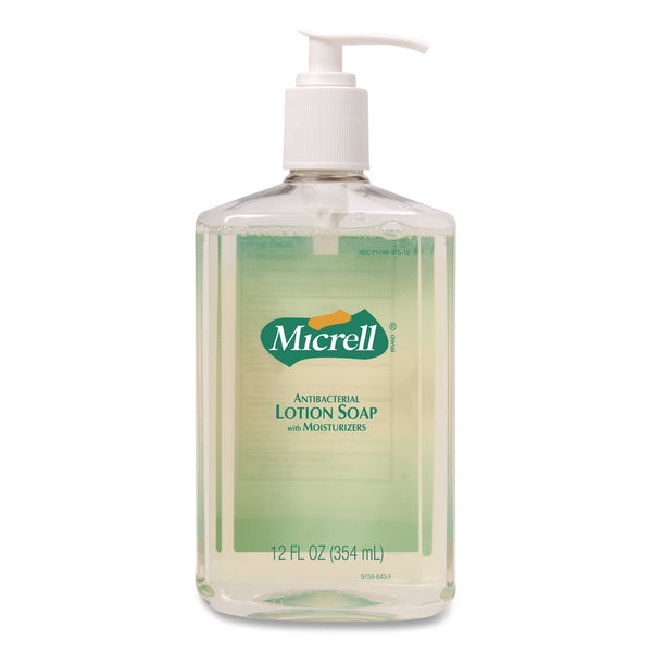 Micrell Antibacterial Lotion Soap, Floral Scent, 12 oz (GOJ975912) Each