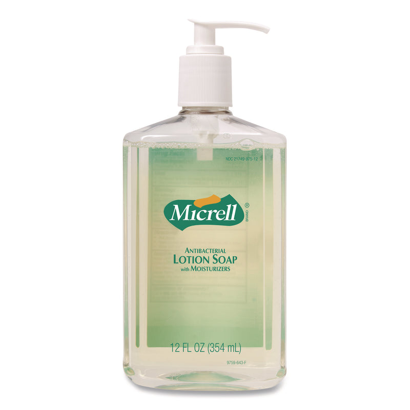 Micrell Antibacterial Lotion Soap, Floral Scent, 12 oz (GOJ975912) Each