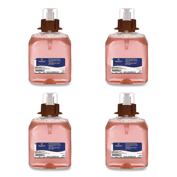 Brighton Professional™ Foaming Hand Soap Refill for BP Dispenser, Fruity Scent, 1,250 mL, 4/Carton (GOJBPR59206) Case of 4