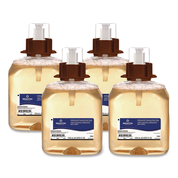 Brighton Professional™ Antibacterial Foaming Hand Soap Refill for BP Dispensers, Orange Scent, 1,250 mL, 4/Carton (GOJBPR59207) Case of 4