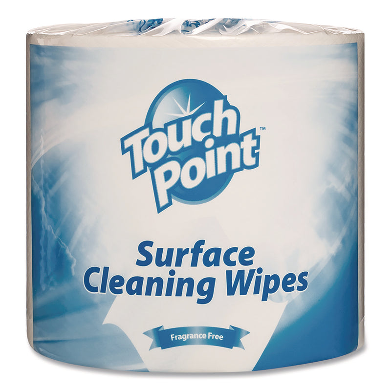 Touch Point® Facility Cleaning Wipes, 8 x 6, Fragrance-Free, 900/Roll, 2 Rolls/Carton (HOSWE900TP) Each