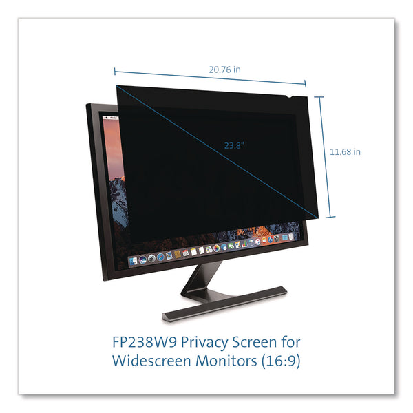 Kensington Privacy Filter for Widescreen Monitor for 23.8" Flat Panel Monitor, 16:9 Aspect Ratio (KMWK60731WW) Each
