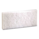 3M™ Doodlebug White Utility and Burnish Pads, 4.62 x 10, White, 10/Carton (MMM08003B) Case of 10