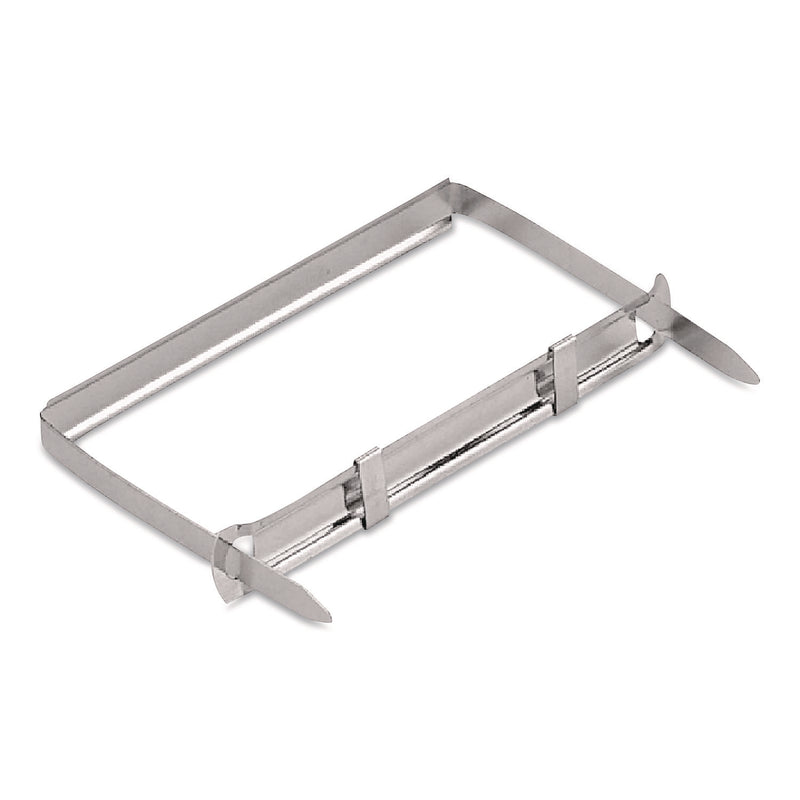 Officemate Two-Prong File Fastener Sets, 2" Capacity, 2.75" Center to Center, Silver, 50/Box (OIC609114) Pack of 50