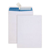 Quality Park™ Redi-Strip Security Tinted Envelope, Antimicrobial, #10 1/2, Cheese Blade Flap, Redi-Strip Closure, 9 x 12, White, 100/Box (QUA41415) Box of 100