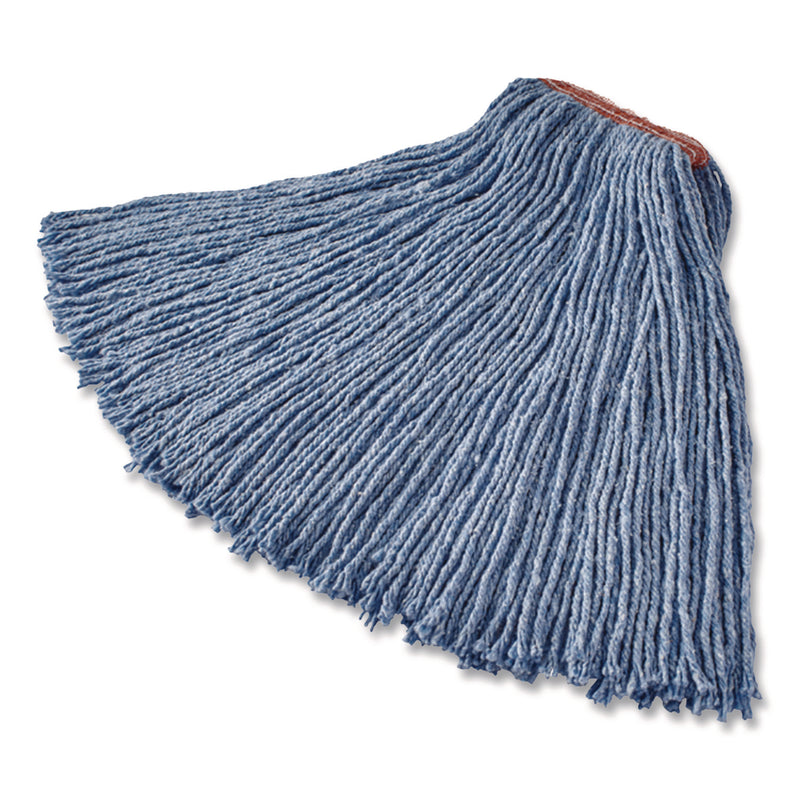 Dura Pro Blend Wet Mop, Cotton/Rayon/Synthetic, Medium, Blue (RCPFGF51700BL00) Each