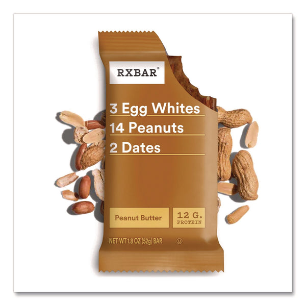 RXBAR® Adult Bars, Peanut Butter, 1.83 oz Bar, 12/Box (RXBCGO00427) Box of 12