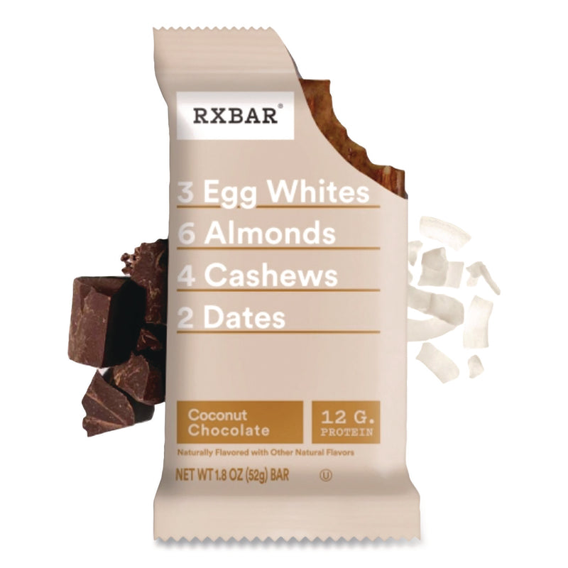 RXBAR® Adult Bars, Coconut Chocolate, 1.83 oz Bar, 12/Box (RXBCGO00428) Box of 12