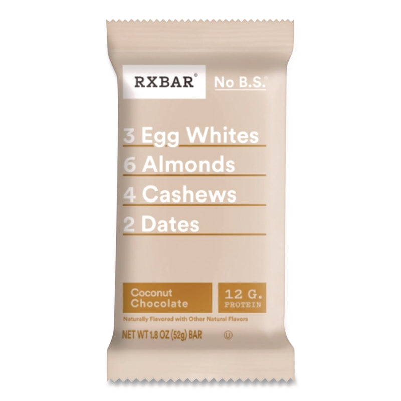 RXBAR® Adult Bars, Coconut Chocolate, 1.83 oz Bar, 12/Box (RXBCGO00428) Box of 12