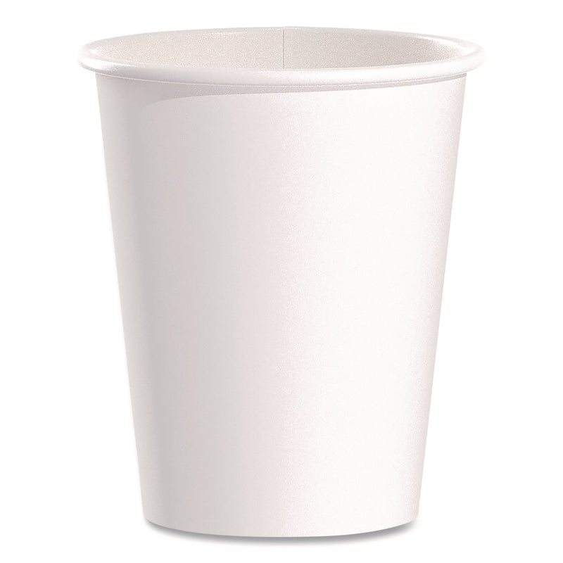 SOLO® Paper Hot Cups, 10 oz, White, 50/Pack (SCC370WPK) Pack of 50