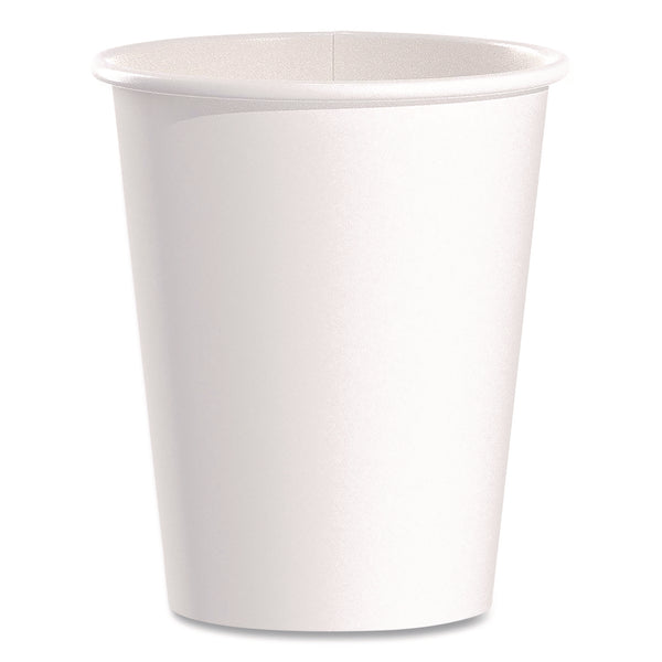 Solo Paper Hot Cups, 10 oz, White, 50/Pack (SCC370W2050) Pack of 50