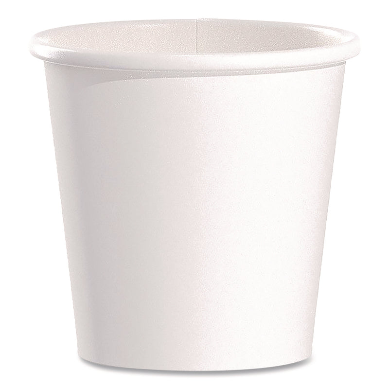 Solo Paper Hot Cups, 4 oz, White, 50/Pack (SCC374W2050PK) Pack of 50