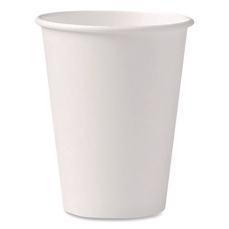 Solo Paper Hot Cups, 12 oz, White, 50/Pack (SCC412WN2050) Pack of 50