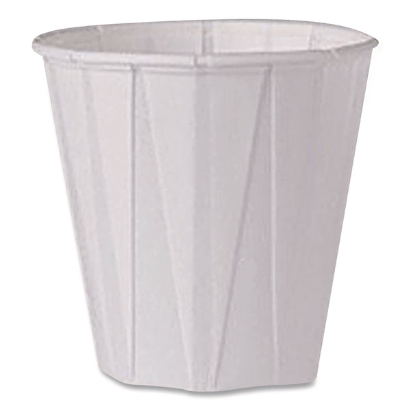 SOLO® Paper Portion Cups, 3.5 oz White, 100/Pack (SCC450PK) Pack of 100