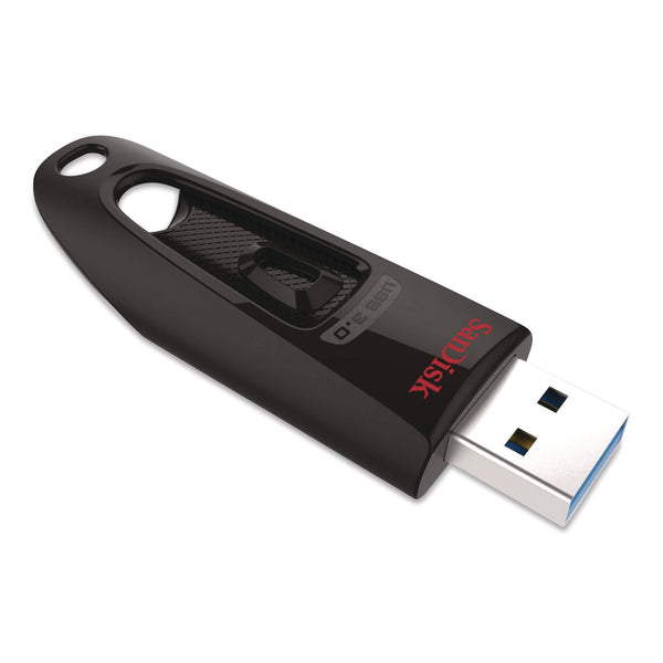 Ultra USB 3.0 Type A Flash Drive, 128 GB, Black (SDI1568885) Each