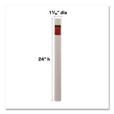 Scotch™ Mailing Tube, 24" Long, 2" Diameter, White (MMM7921) Each