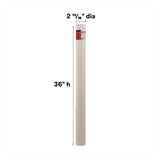 Scotch™ Mailing Tube, 36" Long, 3" Diameter, White, 12/Carton (MMM7979CT) Case of 12