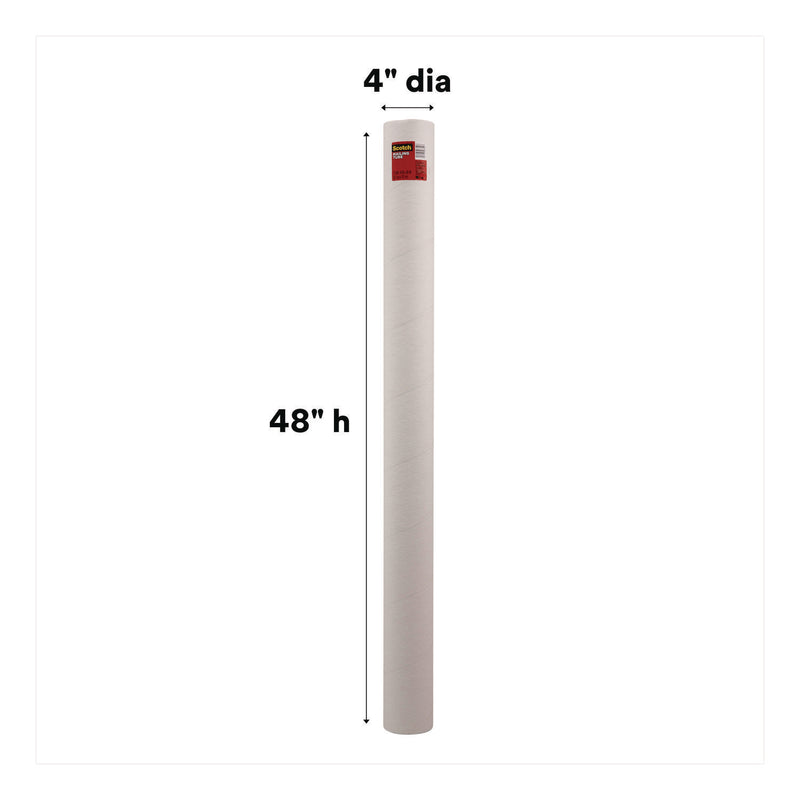 Scotch™ Mailing Tube, 48" Long, 4" Diameter, White, 12/Carton (MMM7982CT) Case of 12