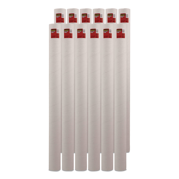 Scotch™ Mailing Tube, 48" Long, 4" Diameter, White, 12/Carton (MMM7982CT) Case of 12