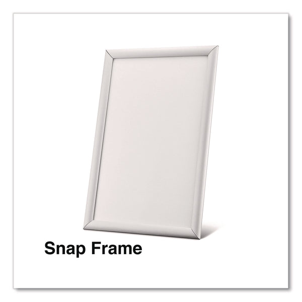 Universal® Poster Frame, Aluminum, 17 x 11 Insert, Silver (UNV08233) Each