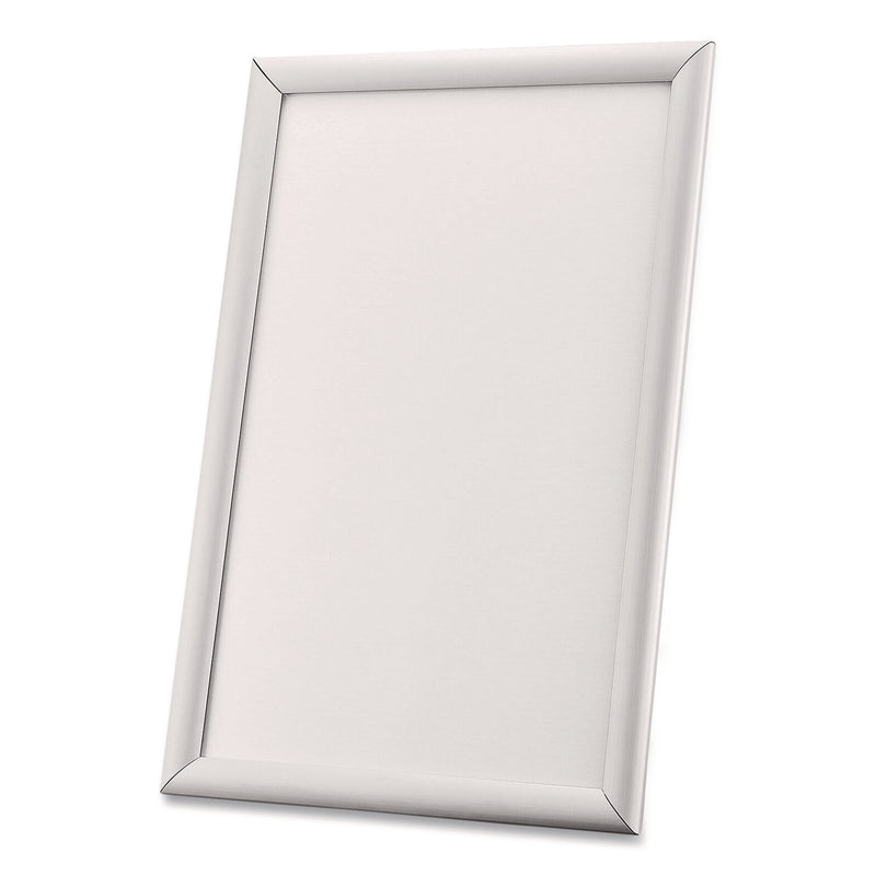 Universal® Poster Frame, Aluminum, 17 x 11 Insert, Silver (UNV08233) Each