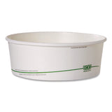 Eco-Products® GreenStripe Paper Food Containers, 7.28" dia x, 2.48", White, 300/Carton (ECOEPBSC32SGS) Case of 300