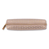 Pencil Case, 8.07 x 2.36 x 2.55, Taupe, 6/Pack (PUK9981TEHZE) Pack of 6