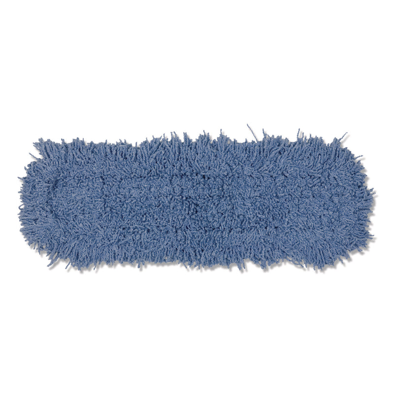 Dust Mop Head, Synthetic Blend, 48" Width, Blue (RCPFGJ25700BL00) Each