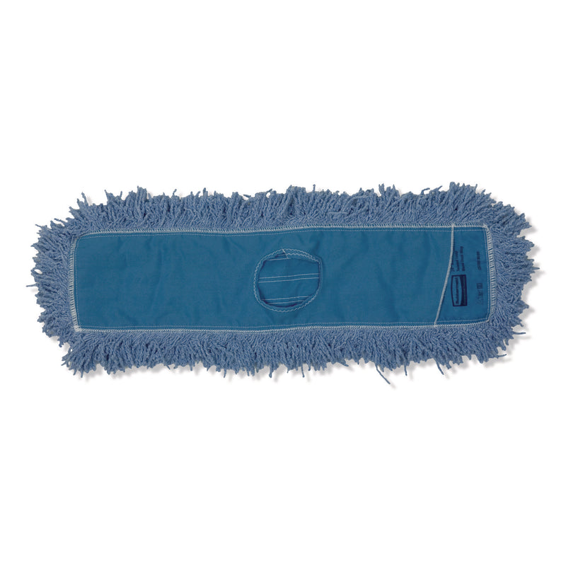 Dust Mop Head, Synthetic Blend, 48" Width, Blue (RCPFGJ25700BL00) Each