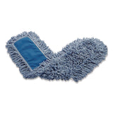 Dust Mop Head, Synthetic Blend, 48" Width, Blue (RCPFGJ25700BL00) Each