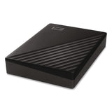 WD MY PASSPORT External Hard Drive, 4 TB, USB 3.2, Black (WDCBPKJ0040BBK) Each