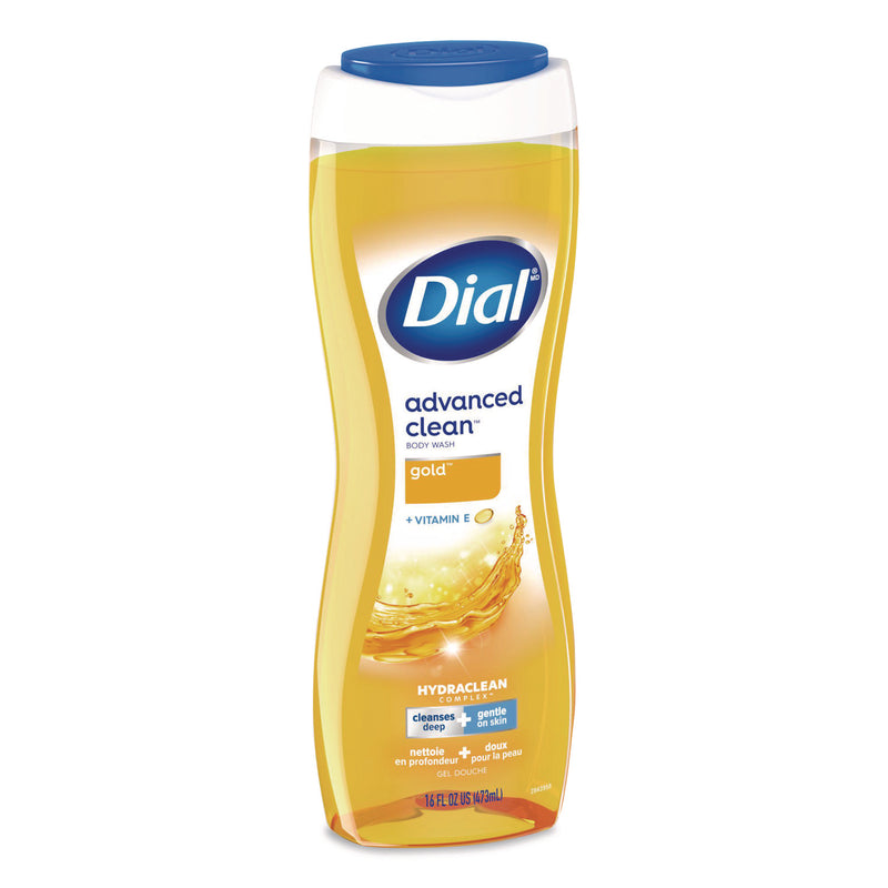 Dial® Body Wash Advanced Clean Gold, Original Gold, 16 oz, 6/Carton (DIA09119) Case of 6