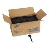 Dixie® Mediumweight Polystyrene Cutlery, Soup Spoon, Plastic, Black, 1,000/Carton (DXESM517) Case of 1000