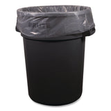 Low-Density Waste Can Liners, 44 gal, 1.3 mil, 37 x 50, Clear, Perforated Roll, 100/Carton (BWK375013CL) Case of 100