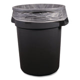 Boardwalk® High-Density Can Liners, 45 gal, 22 mic, 40 x 48, Natural, Perforated Roll, 150/Carton (BWK404822N) Case of 150