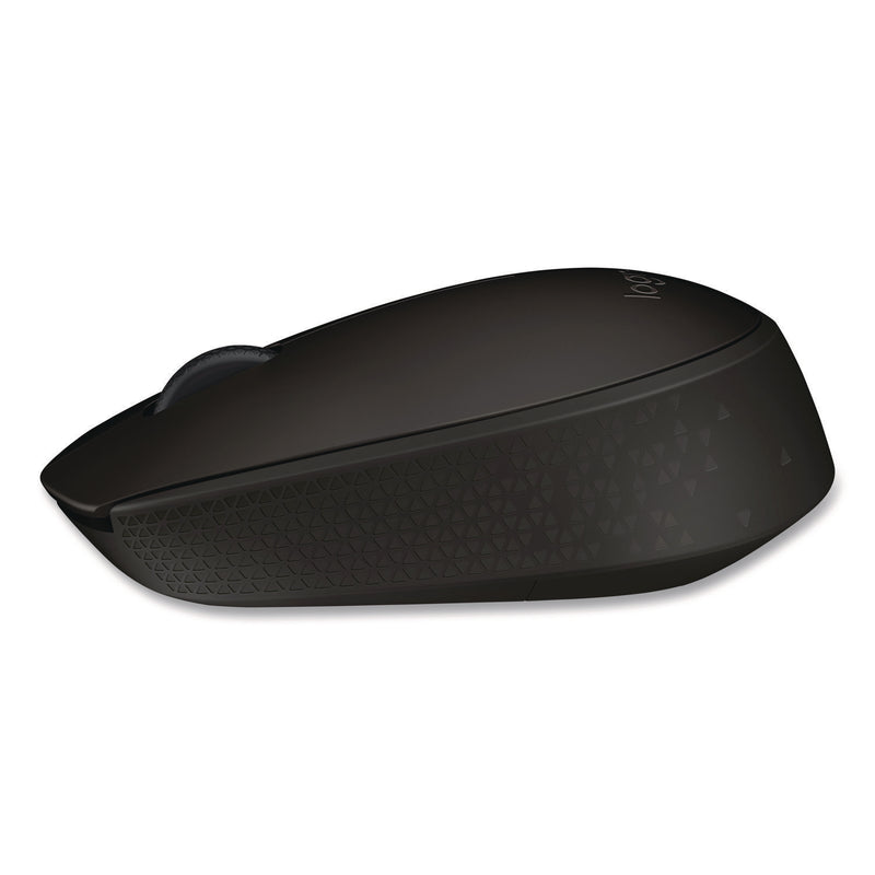 Logitech® M170 Wireless Mouse, 2.4 GHz Frequency/33 ft Wireless Range, Left/Right Hand Use, Black (LOG910004940) Each