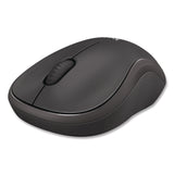 Logitech® M240 Silent Bluetooth Mouse, 33 ft Wireless Range, Left/Right Hand Use, Graphite (LOG910007113) Each
