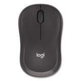Logitech® M240 Silent Bluetooth Mouse, 33 ft Wireless Range, Left/Right Hand Use, Graphite (LOG910007113) Each